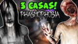 Investiguei 3 Casas Mal-Assombradas no Phasmophobia com Apenas 1 Evidência!