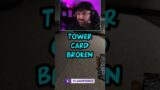 TOWER CARD BROKEN 🙃 | Phasmophobia #shorts