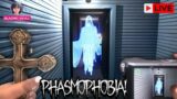 Phasmophobia Horror game Live With Blazing skull