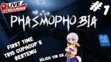 TRIO CUPACUP'S HORROR TIME W/ @silicayin  – Phasmophobia Indonesia Part 1 #live