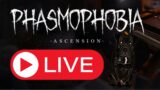 Weekly Challenge Time Vertical?! Phasmophobia Ascension Live! W/ Friends!