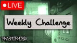 WEEKLY CHALLENGE #65 | Phasmophobia LIVE