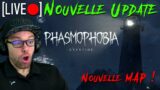 [LIVE🔴] NOUVELLE UPDATE PHASMOPHOBIA !! NOUVELLE MAP DU PHARE | EVENTIDE V0.10