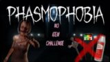 Phasmophobia | angry ghost | phasmophobia no items challenge #4 #phasmophobia #challenge
