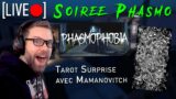 [REDIFF LIVE🔴] Phasmophobia: Le Tarot Surprise a encore frappé !