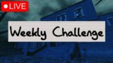 WEEKLY CHALLENGE then NIGHTMARE RUNS | Phasmophobia LIVE