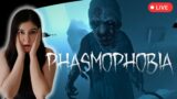 🔴LIVE AAJ BHI BHOOT PAKADTE HAIN👻💀#phasmophobia #girlgamer #horrorgaming #livestream #ghost