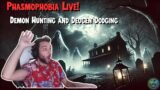 Phasmophobia Live: Ghost Hunting and Deogen Dodging! 👻