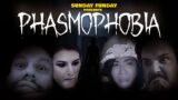 Bustin Ghosts in PHASMOPHOBIA | SUNDAY FUNDAY w/ Az, Xray Girl and Kara