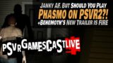 Yes it's Janky. But Should You Play Phasmophobia on PlayStation VR2? | PSVR2 GAMESCAST LIVE