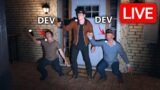 Playing Phasmophobia with the Developers – LIVE 🔴