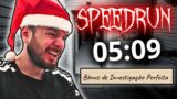 3 SPEEDRUNS INSANAS COM INVESTIGAÇÃO PERFEITA NO PHASMOPHOBIA!